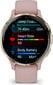 Garmin Venu® 3S Soft Gold Stainless Steel Bezel with Dust Rose Case and Silicone Band hinta ja tiedot | Älykellot | hobbyhall.fi