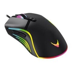 VARR pelihiiri 1000 - 1600-3200 - 6400 DPI, RGB, musta hinta ja tiedot | Varr Tietokoneet ja pelaaminen | hobbyhall.fi