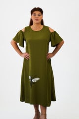 Naisten mekko Fashion, vihreä hinta ja tiedot | Mekot | hobbyhall.fi
