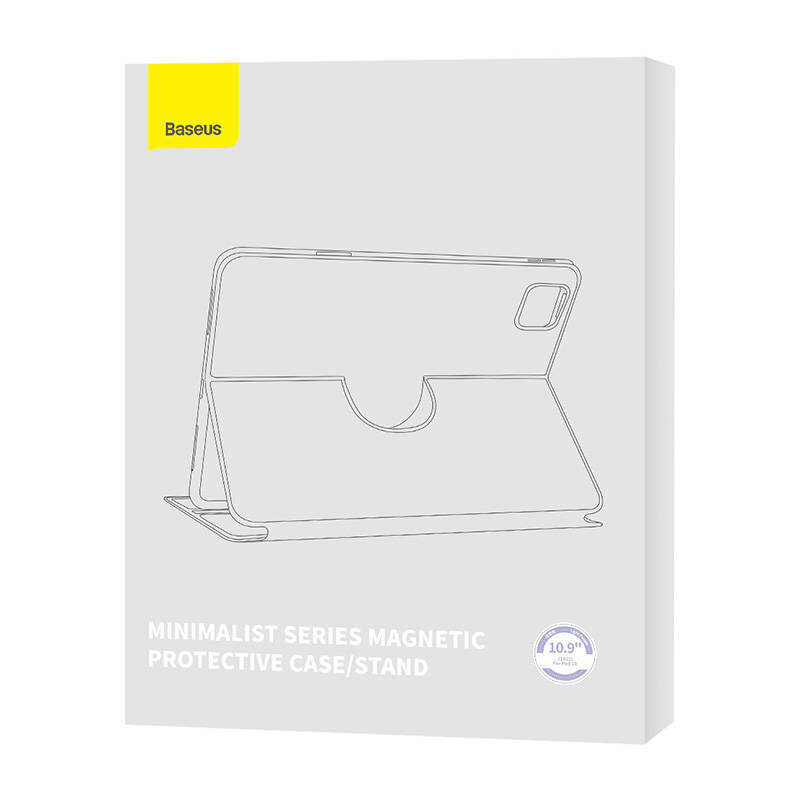 Baseus Baseus Minimalist Series IPad 10 10. 9" magneettinen suojakotelo (violetti) hinta ja tiedot | Tablettien kotelot ja muut tarvikkeet | hobbyhall.fi
