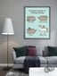 Pusheen Super Fancy - juliste 61 x 91,5 cm hinta ja tiedot | Taulut | hobbyhall.fi