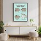 Pusheen Super Fancy - juliste 61 x 91,5 cm hinta ja tiedot | Taulut | hobbyhall.fi