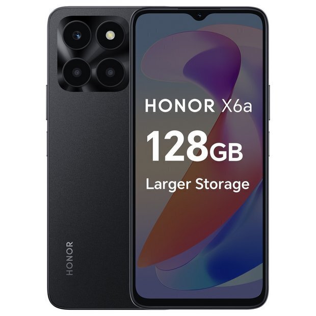 Honor X6A 4/128GB Midnight Black 5109ATMA hinta ja tiedot | Matkapuhelimet | hobbyhall.fi