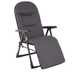 Kokoontaitettava tuoli-lepotuoli Patio Galaxy Plus H024-07PB, harmaa hinta ja tiedot | Puutarhatuolit | hobbyhall.fi