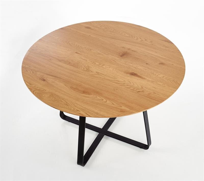Pöytä Halmar Looper 2, ruskea hinta ja tiedot | Ruokapöydät | hobbyhall.fi