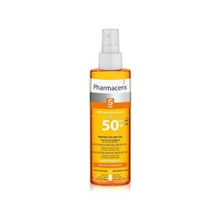 Aurinkosuojaöljy Pharmaceris S SPF50+, 200 ml hinta ja tiedot | Aurinkovoiteet | hobbyhall.fi