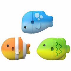 Kylpylelut Munchkin Fish, 3 kpl hinta ja tiedot | Vauvan lelut | hobbyhall.fi