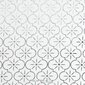 Douceur d'Intérieur Genesis -pimennysverho, valkoinen-hopea, 135 x 240 cm hinta ja tiedot | Verhot | hobbyhall.fi