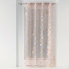 Bloomy -verho, vaaleanpunainen-kultainen, 140 x 240 cm hinta ja tiedot | Verhot | hobbyhall.fi