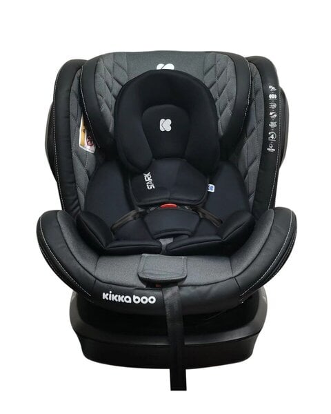 Turvaistuin Kikka Boo Stark 0-36 kg, Dark Grey