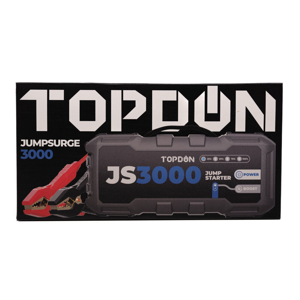 TOPDON Jump starter -käynnistin autoihin JS3000 hinta ja tiedot | Auton akkulaturit | hobbyhall.fi