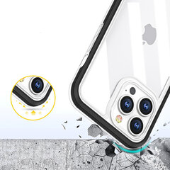 Clear 3in1 for iPhone 14 Plus, musta hinta ja tiedot | Puhelimen kuoret ja kotelot | hobbyhall.fi