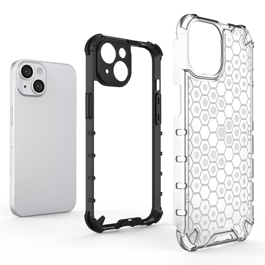 Hurtel Honeycomb, iPhone 14 Plus, musta hinta ja tiedot | Puhelimen kuoret ja kotelot | hobbyhall.fi