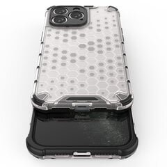 Hurtel Honeycomb, iPhone 14 Pro Max, läpinäkyvä hinta ja tiedot | Puhelimen kuoret ja kotelot | hobbyhall.fi