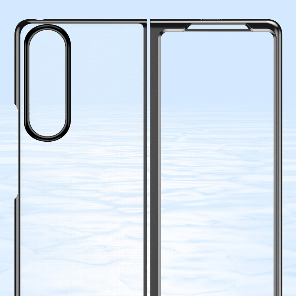 Plating Case, Samsung Galaxy Z Fold 4, sininen hinta ja tiedot | Puhelimen kuoret ja kotelot | hobbyhall.fi