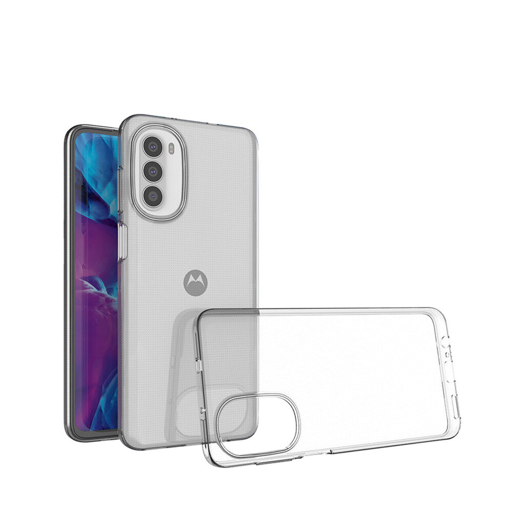 Suojakuori Ultra Clear Motorola Moto G82 5G / Moto G52 puhelimelle, läpinäkyvä hinta ja tiedot | Puhelimen kuoret ja kotelot | hobbyhall.fi