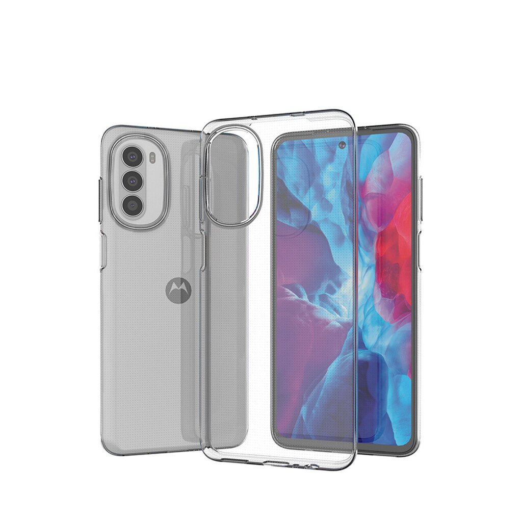 Suojakuori Ultra Clear Motorola Moto G82 5G / Moto G52 puhelimelle, läpinäkyvä hinta ja tiedot | Puhelimen kuoret ja kotelot | hobbyhall.fi