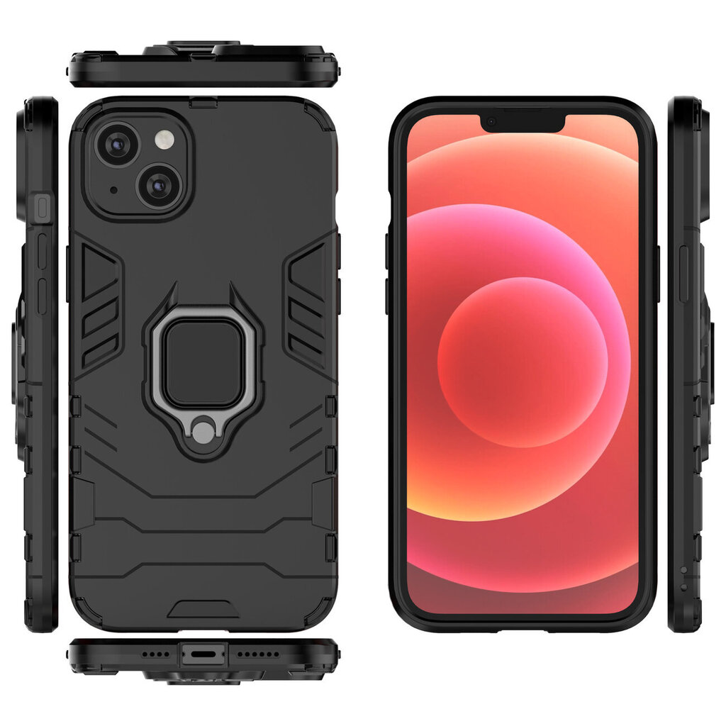 Ring Armor iPhone 14 Plus -puhelimelle, musta hinta ja tiedot | Puhelimen kuoret ja kotelot | hobbyhall.fi