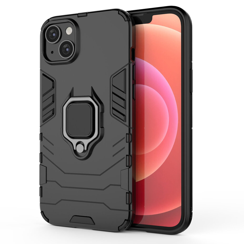 Ring Armor iPhone 14 Plus -puhelimelle, musta hinta ja tiedot | Puhelimen kuoret ja kotelot | hobbyhall.fi