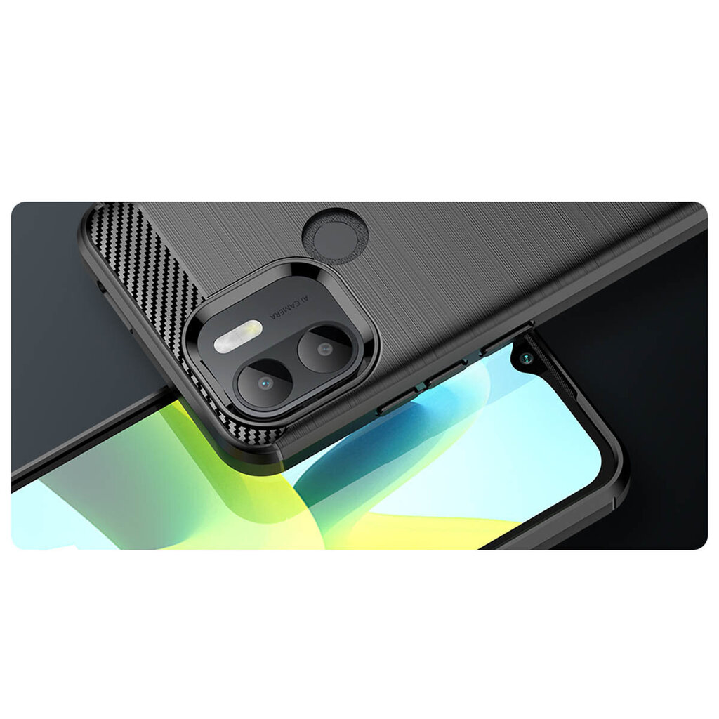Carbon Xiaomi Redmi A1+, musta hinta ja tiedot | Puhelimen kuoret ja kotelot | hobbyhall.fi