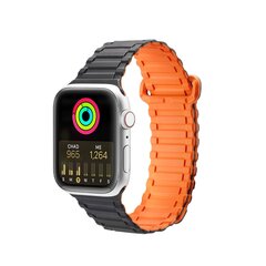 Dux Ducis, Apple Watch SE, 8, 7, 6, 5, 4, 3, 2, 1 (41, 40, 38mm), oranssi hinta ja tiedot | Älykellojen ja aktiivisuusrannekkeiden lisätarvikkeet | hobbyhall.fi