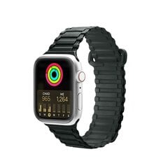 Dux Ducis, Apple Watch Ultra, SE, 8, 7, 6, 5, 4, 3, 2, 1 (49, 45, 44, 42 mm), vihreä hinta ja tiedot | Älykellojen ja aktiivisuusrannekkeiden lisätarvikkeet | hobbyhall.fi