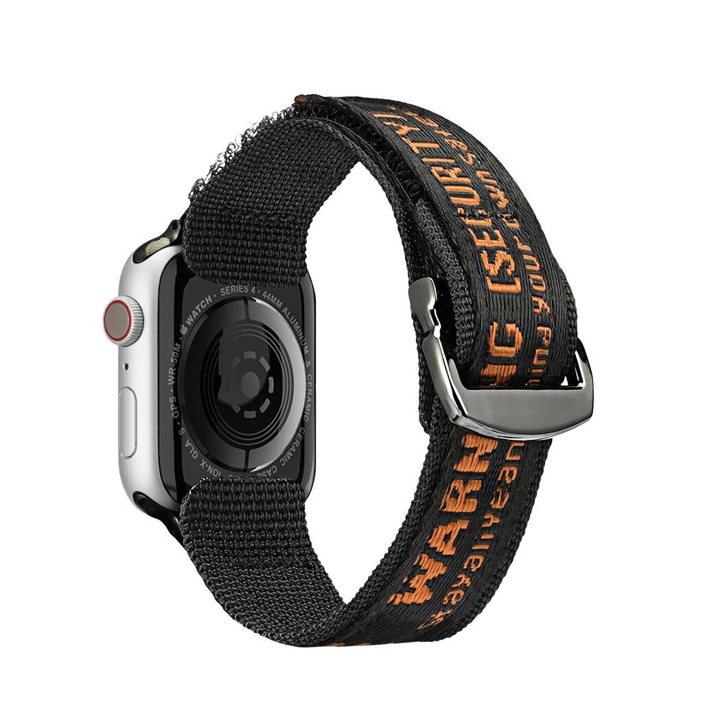 Dux Ducis, Apple Watch Ultra, SE, 8, 7, 6, 5, 4, 3, 2, 1 (49, 45, 44, 42 mm), oranssi hinta ja tiedot | Älykellojen ja aktiivisuusrannekkeiden lisätarvikkeet | hobbyhall.fi