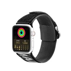 Dux Ducis, Apple Watch Ultra, SE, 8, 7, 6, 5, 4, 3, 2, 1 (49, 45, 44, 42 mm), musta hinta ja tiedot | Älykellojen ja aktiivisuusrannekkeiden lisätarvikkeet | hobbyhall.fi