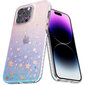 Kingxbar Heart Star iPhone 14 Pro Max, vaaleanpunainen hinta ja tiedot | Puhelimen kuoret ja kotelot | hobbyhall.fi