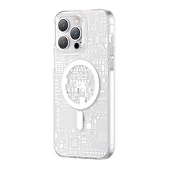 Kingxbar PQY Geek iPhone 14 MagSafe, hopea hinta ja tiedot | Puhelimen kuoret ja kotelot | hobbyhall.fi
