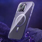 Kingxbar PQY Ice Crystal iPhone 14 MagSafe, violetti hinta ja tiedot | Puhelimen kuoret ja kotelot | hobbyhall.fi