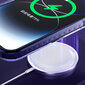 Kingxbar PQY Ice Crystal iPhone 14 Plus MagSafe, vaaleanpunainen hinta ja tiedot | Puhelimen kuoret ja kotelot | hobbyhall.fi
