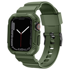 Kingxbar CYF537 2in1, Apple Watch Ultra, SE, 8, 7, 6, 5, 4, 3, 2, 1 (49, 45, 44, 42mm), vihreä hinta ja tiedot | Kingxbar Älykellot ja aktiivisuusrannekkeet | hobbyhall.fi