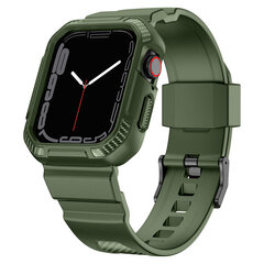 Kingxbar CYF537 2in1, Apple Watch Ultra, SE, 8, 7, 6, 5, 4, 3, 2, 1 (49, 45, 44, 42mm), vihreä hinta ja tiedot | Kingxbar Älykellot ja aktiivisuusrannekkeet | hobbyhall.fi