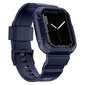 Kingxbar CYF106 2in1, Apple Watch SE, 8, 7, 6, 5, 4, 3, 2, 1 (41, 40, 38 mm), sininen hinta ja tiedot | Älykellojen ja aktiivisuusrannekkeiden lisätarvikkeet | hobbyhall.fi