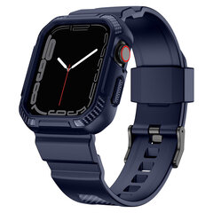 Kingxbar CYF106 2in1, Apple Watch SE, 8, 7, 6, 5, 4, 3, 2, 1 (41, 40, 38 mm), sininen hinta ja tiedot | Kingxbar Älykellot ja aktiivisuusrannekkeet | hobbyhall.fi