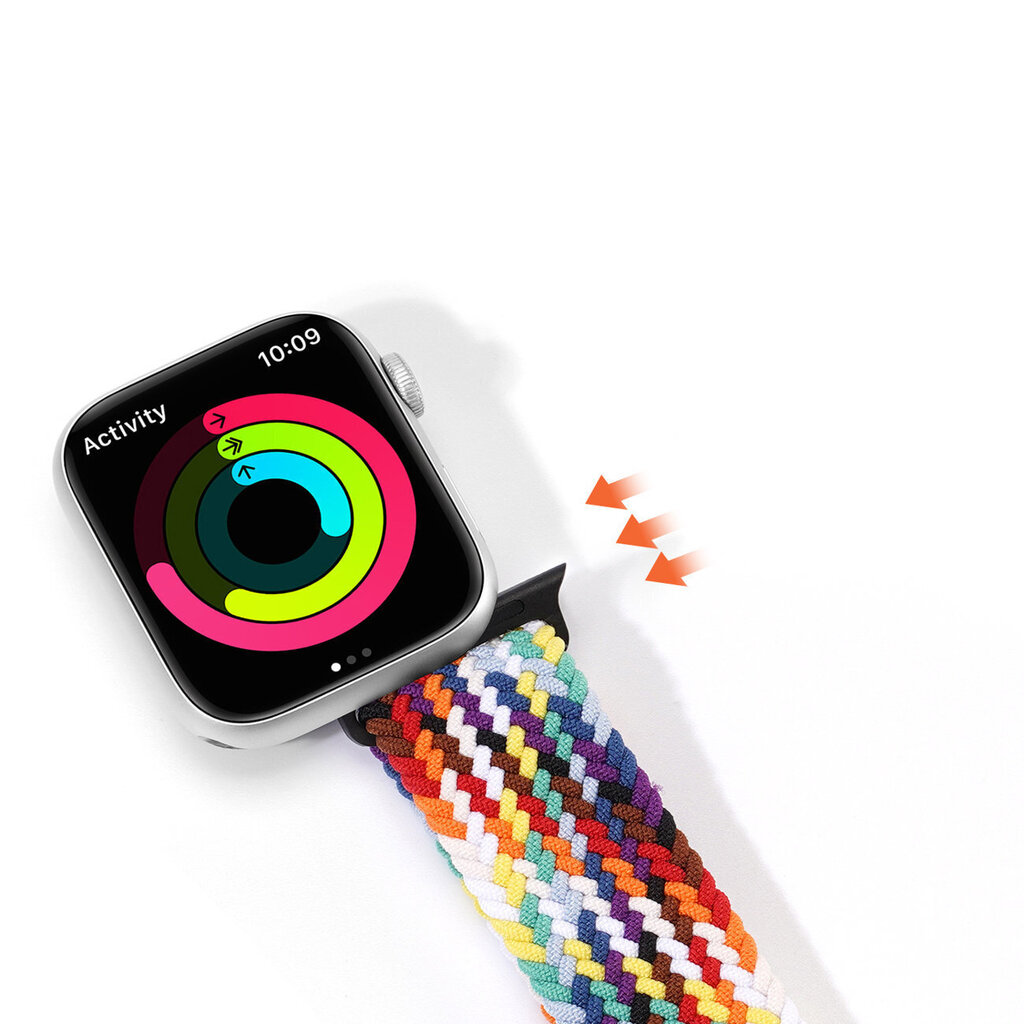 Dux Ducis, Apple Watch Ultra, SE, 8, 7, 6, 5, 4, 3, 2, 1 (49, 45, 44, 42 mm), eri värejä hinta ja tiedot | Älykellojen ja aktiivisuusrannekkeiden lisätarvikkeet | hobbyhall.fi