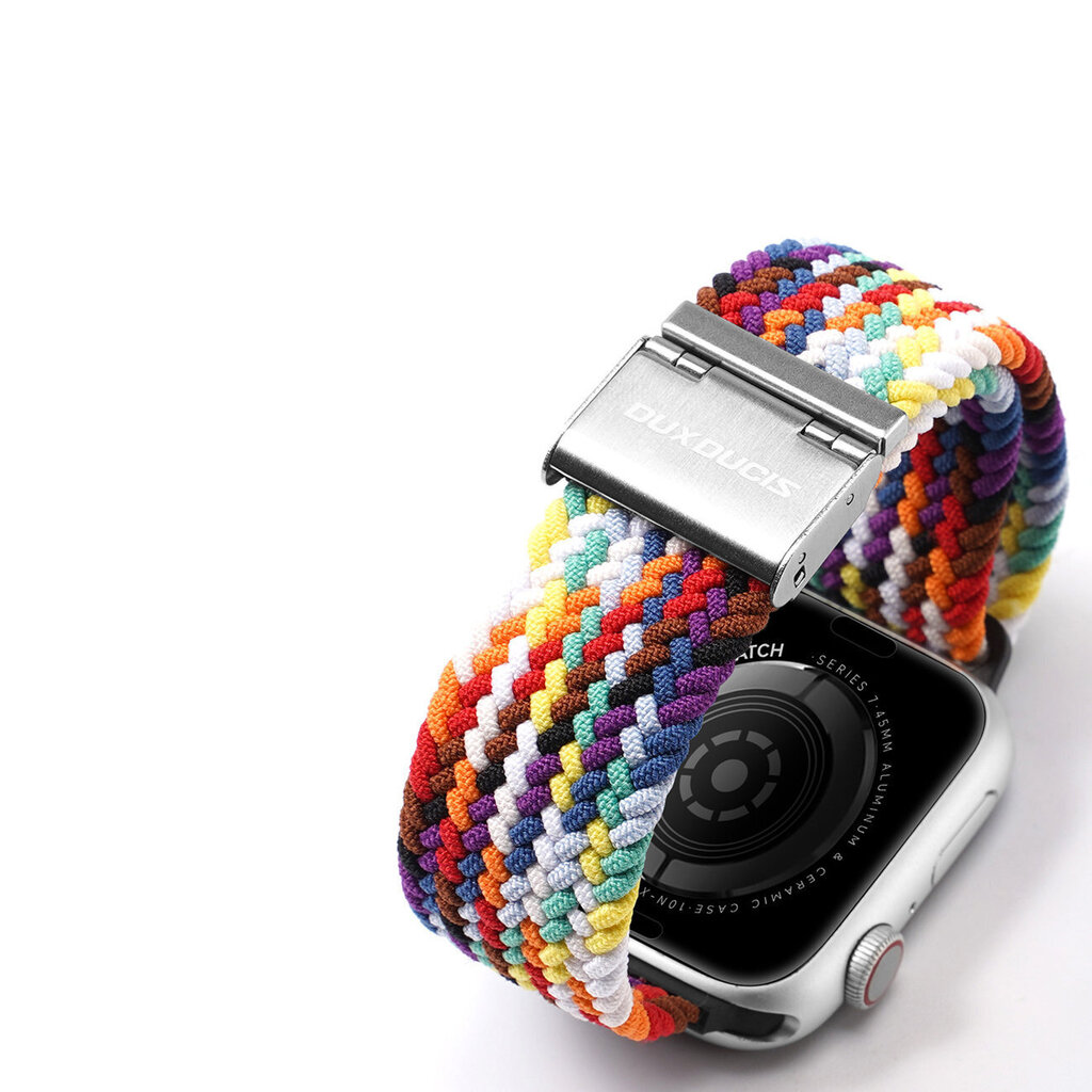 Dux Ducis, Apple Watch Ultra, SE, 8, 7, 6, 5, 4, 3, 2, 1 (49, 45, 44, 42 mm), eri värejä hinta ja tiedot | Älykellojen ja aktiivisuusrannekkeiden lisätarvikkeet | hobbyhall.fi