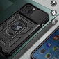 Hybrid Armor Camshield, iPhone 14, musta hinta ja tiedot | Puhelimen kuoret ja kotelot | hobbyhall.fi