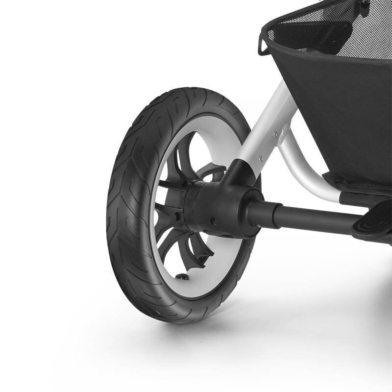 Cybex Talos S Lux -rattaat, hopea Lava Grey hinta ja tiedot | Vaunut ja rattaat | hobbyhall.fi