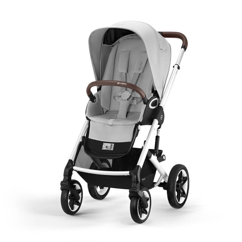 Cybex Talos S Lux -rattaat, hopea Lava Grey hinta ja tiedot | Vaunut ja rattaat | hobbyhall.fi