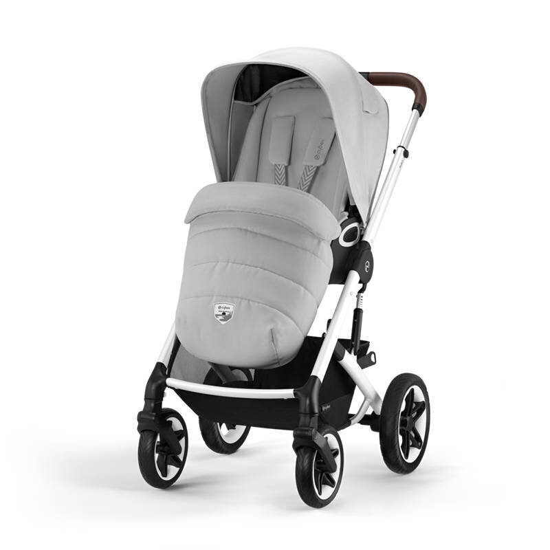 Cybex Talos S Lux -rattaat, hopea Lava Grey hinta ja tiedot | Vaunut ja rattaat | hobbyhall.fi