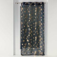 Douceur d'Intérieur Bloomy verho, sinikultainen, 140 cm x 240 cm hinta ja tiedot | Verhot | hobbyhall.fi