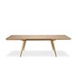 Jatkettava pöytä Micadoni Home Linda 160/260x90cm, ruskea hinta ja tiedot | Ruokapöydät | hobbyhall.fi