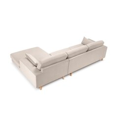 Sohva Micadoni Tugela, 281x154x83 cm, beige hinta ja tiedot | Sohvat ja vuodesohvat | hobbyhall.fi