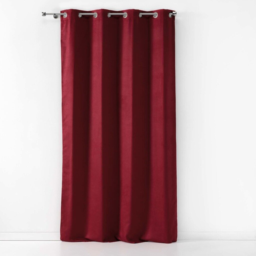 Douceur d'intérieur Sultane -verho, punainen, 140 x 240 cm hinta ja tiedot | Verhot | hobbyhall.fi