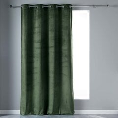 Douceur d'Intérieur Velvetine -samettiverho, vihreä, 140 x 240 cm hinta ja tiedot | Verhot | hobbyhall.fi