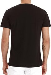 Unisex-puuvillainen T-paita Eudolah-napeilla, musta hinta ja tiedot | Miesten T-paidat | hobbyhall.fi