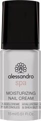 Alessandro SPA Moisturizing Nail Cream - syväkosteuttava kynsivoide, 15ml hinta ja tiedot | Alessandro Hajuvedet ja kosmetiikka | hobbyhall.fi
