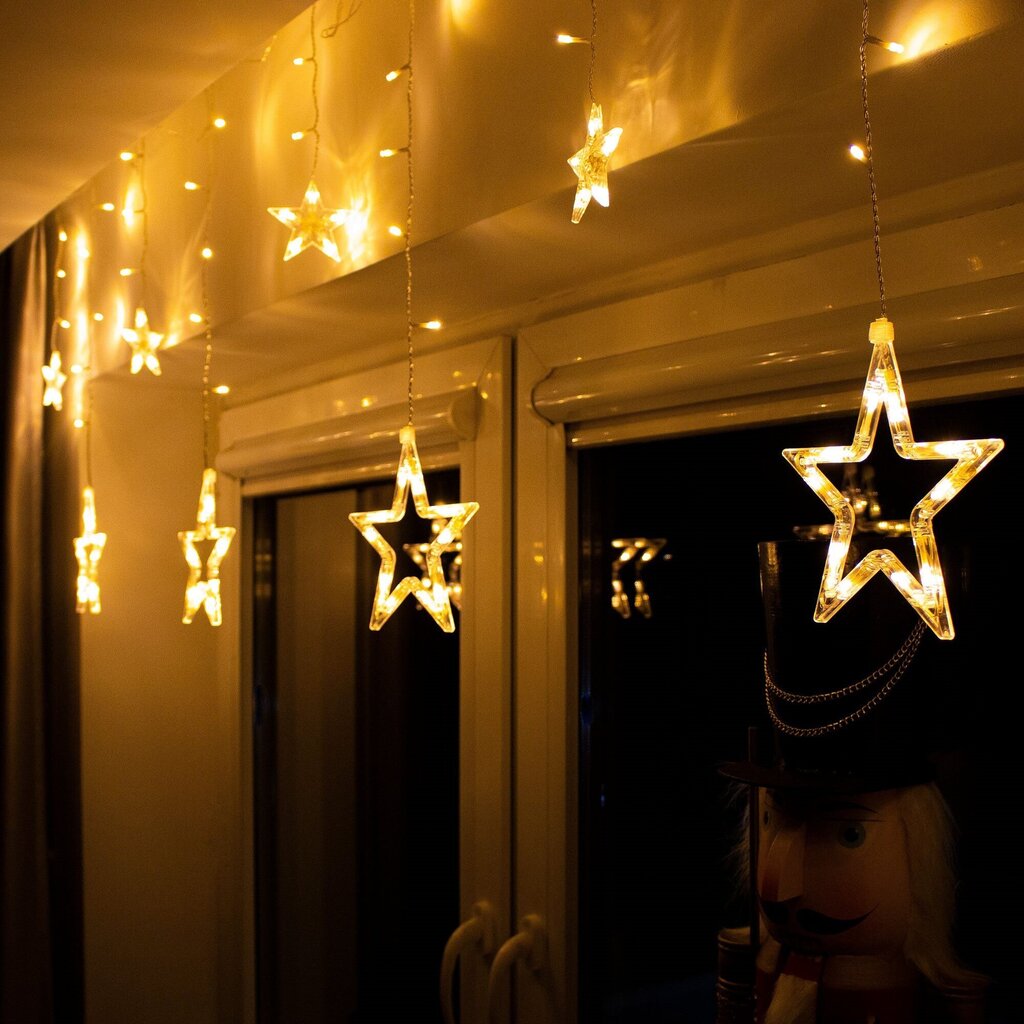 Garland-STAR jääpuikot, 92 LEDiä, IP44 hinta ja tiedot | Jouluvalot | hobbyhall.fi